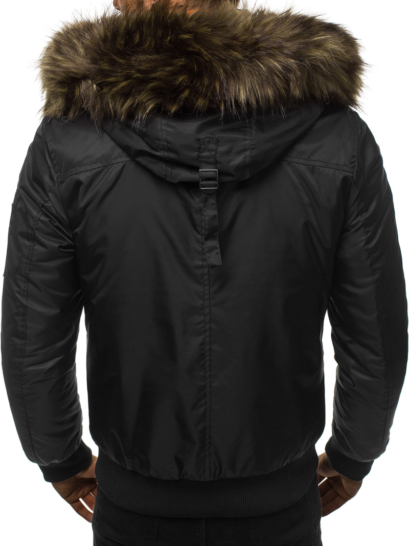 Chaqueta de hombre negra OZONEE O/99123