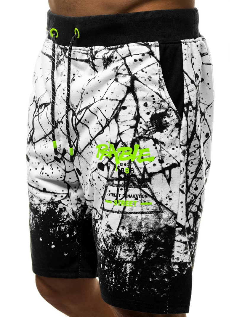 Pantalón corto de hombre blancos JS/KK300162