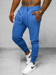 Pantalón de chándal de hombre azul OZONEE JS/XW01Z