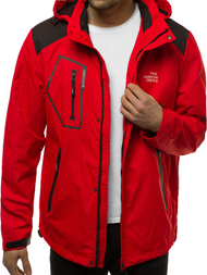 Chaqueta de hombre roja OZONEE MG/2515