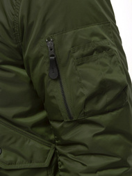 Chaqueta de hombre verde OZONEE O/99122