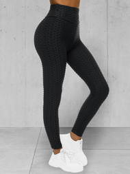 Conjunto de chándal de dos piezas de negro ZONEE JS/YW88037/1