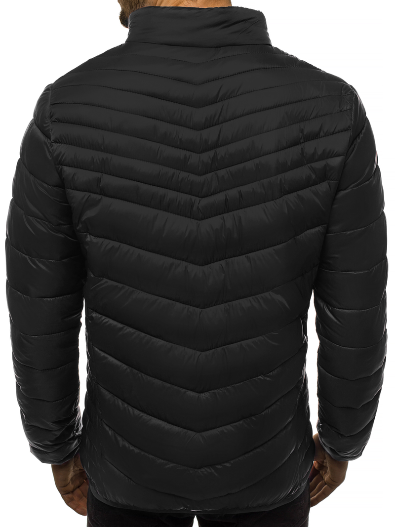 Chaqueta de hombre negra OZONEE JB/JP1137
