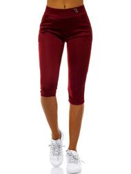 Leggings para mujer burdeos OZONEE JS/1027/A13