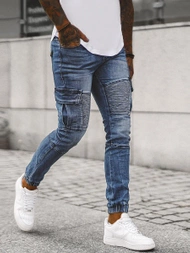 Pantalón jogger de hombre azul OZONEE NB/MP0092BS