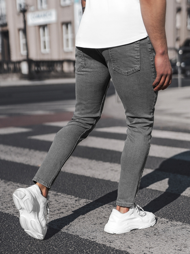 Vaqueros de hombre grafito OZONEE DO/2451