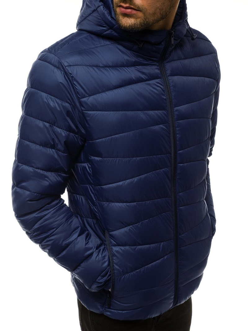 Chaqueta de hombre azul marino OZONEE JB/JP1139