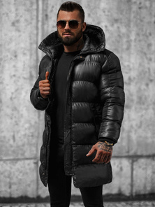 Chaqueta de hombre negra OZONEE O/M800Z