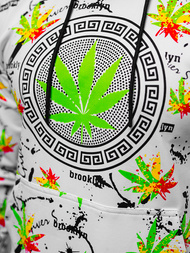 Sudadera de hombre blanca OZONEE O/HM650Z