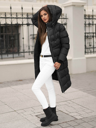 Chaqueta de mujer negra OZONEE JS/M736/392Z