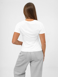 Camiseta de mujer blanco OZONEE JS/96T678/1