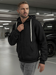 Sudadera de hombre negra OZONEE O/G3066