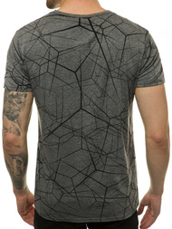 Camiseta de hombre grafita OZONEE JS/SS10935