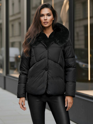 Chaqueta de mujer negra OZONEE O/16M9179/392