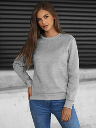 Sudadera de mujer gris OZONEE JS/W01Z