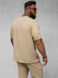 Camiseta de hombre camel OZONEE O/Y960T