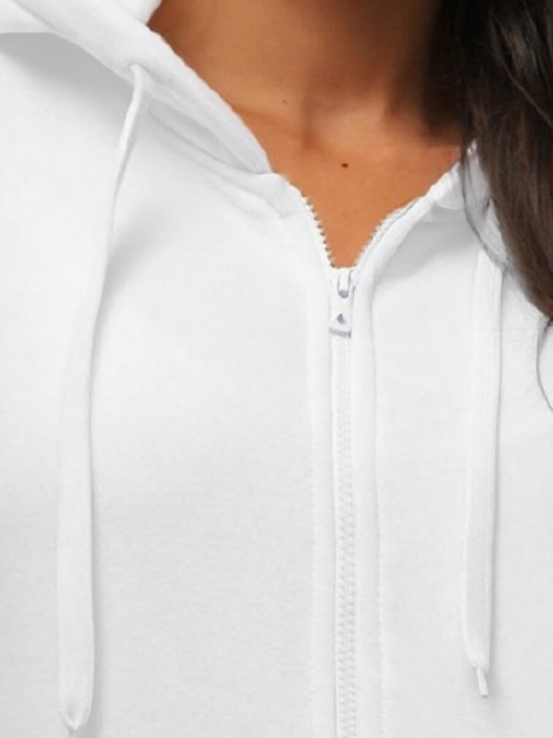 Sudadera de mujer blanca OZONEE JS/W03Z
