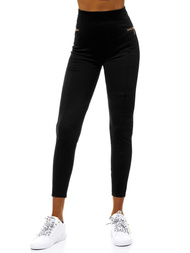 Leggings para mujer negras OZONEE JS/1039/F1