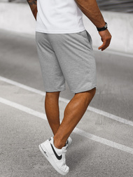 Pantalón corto de hombre gris OZONEE JS/8K100/2Z