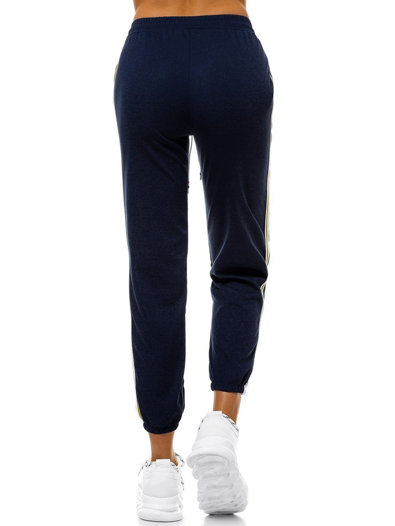 Pantalón de chándal para mujer azul marino OZONEE JS/1020/B4