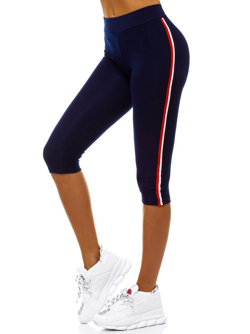 Leggings para mujer azul marino OZONEE JS/1037/B4