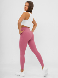 Leggings para mujer rosa OZONEE JS/17K585/111