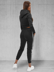 Conjunto de chándal de dos piezas negro ZONEE JS/8C67/3Z