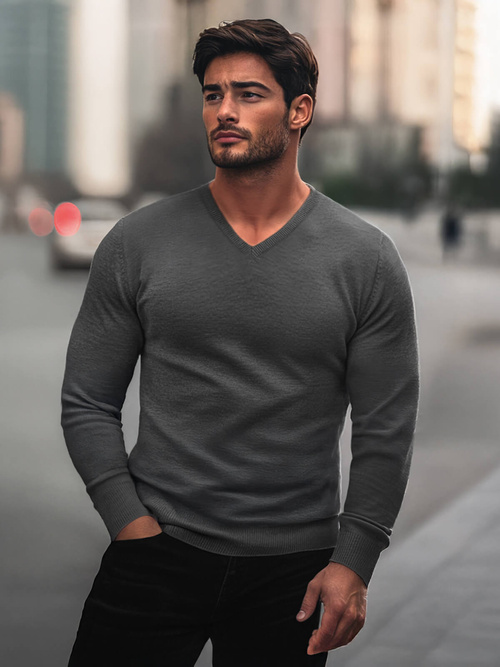 Jersey de hombre grafito OZONEE NB/MMB601/3Z