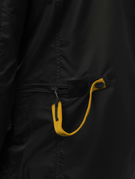 Chaqueta de hombre negr OZONEE O/99237