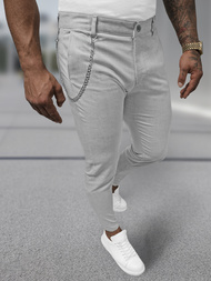 Pantalón chino de hombre gris OZONEE DJ/3300
