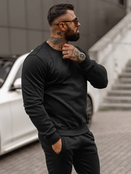 Chándal de hombre negro OZONEE JS/68C10380/3Z