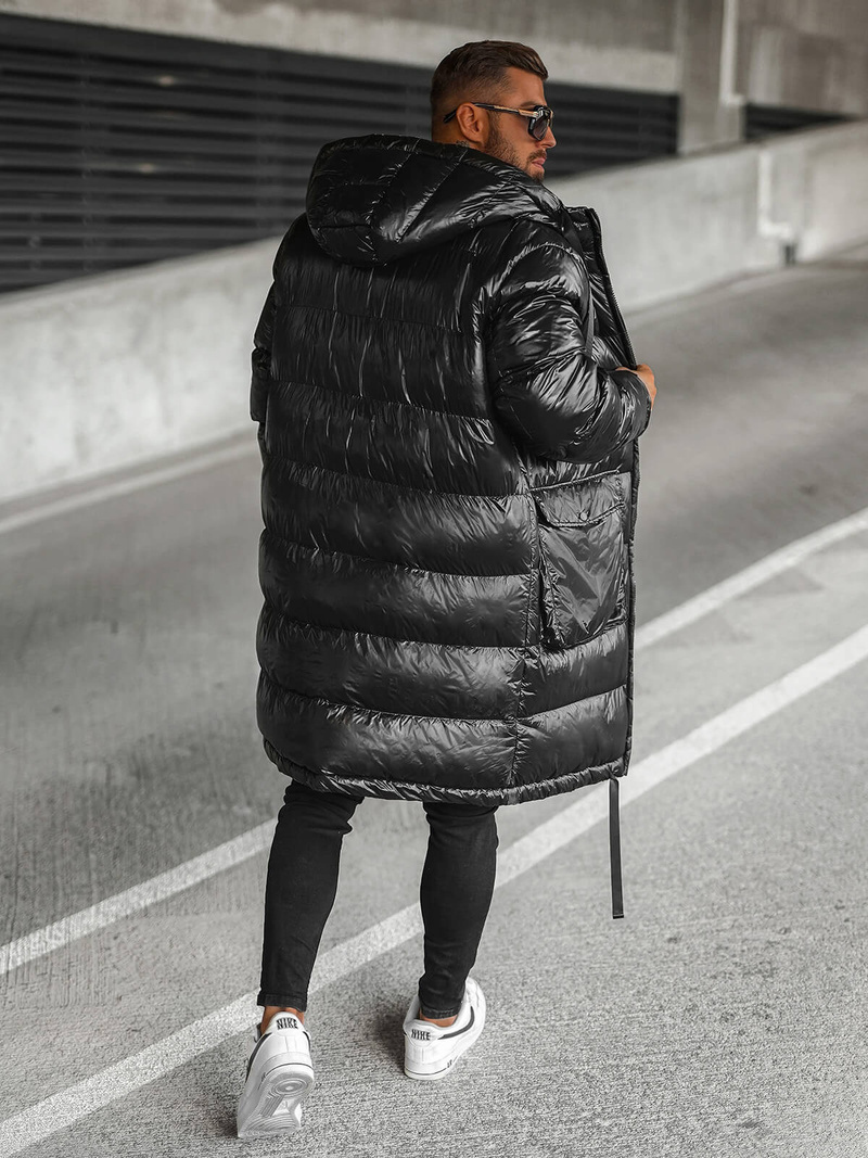 Chaqueta de hombre negro OZONEE O/M3205Z