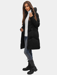 Chaqueta de mujer en negra OZONEE JS/5M733/392