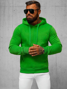 Sudadera de hombre verde OZONEE JS/2009Z