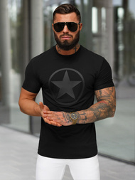 Camiseta de hombre negras OZONEE NB/MT3151