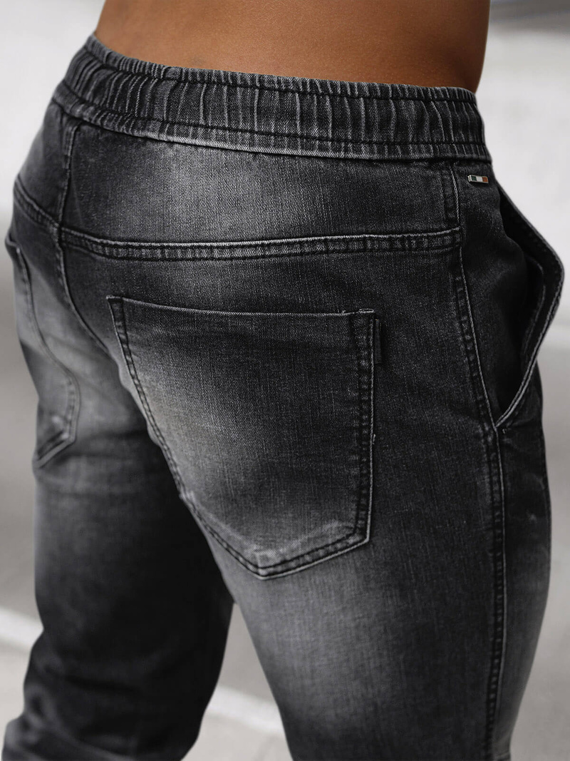 Pantalón jogger de hombre negras OZONEE NB/MP0115N