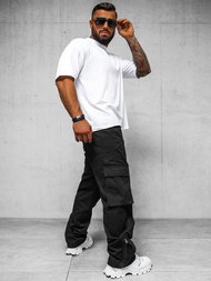 Pantalón de hombre negros OZONEE O/G3016Z