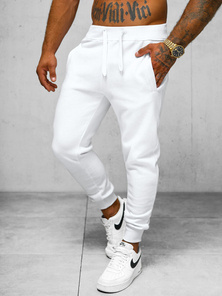 Pantalón de chándal de hombre blancos OZONEE JS/XW01Z