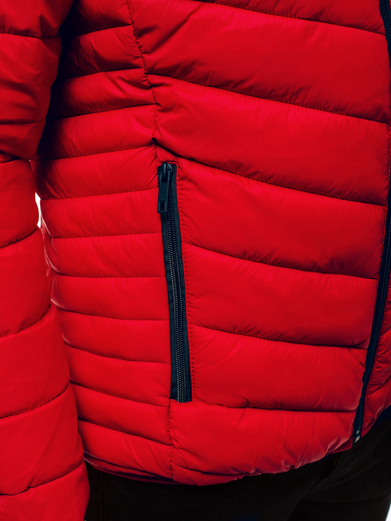 Chaqueta de hombre roja OZONEE JB/JP1137Z