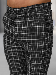 Pantalón chino de hombre negro OZONEE DJ/5515Z