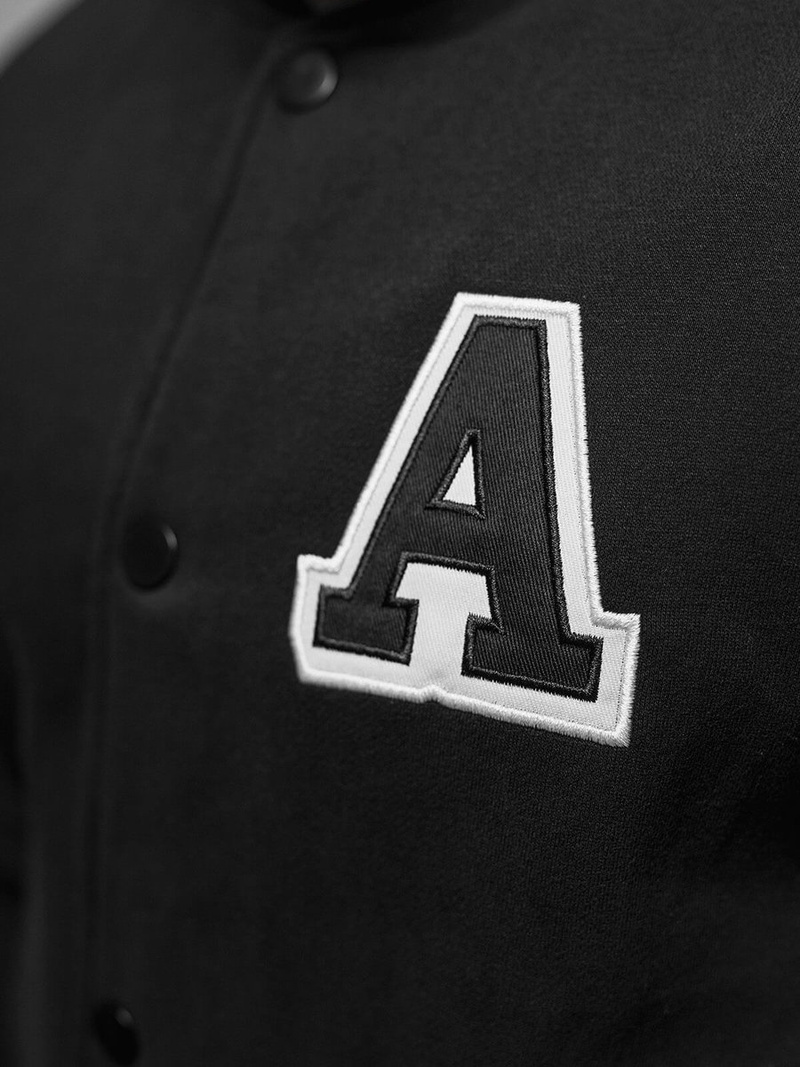 Sudadera de hombre negra OZONEE NB/MF2020