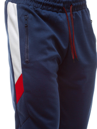 Pantalón de chándal de hombre azul marino OZONEE JS/JZ11026