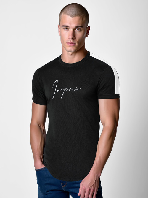 Camiseta de hombre negras OZONEE O/P1180Z