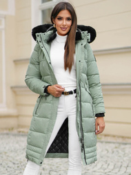 Chaqueta de mujer menta OZONEE O/W377Z