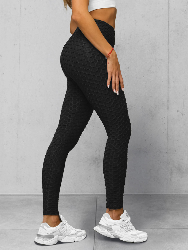 Leggings para mujer negras OZONEE JS/17K592/3