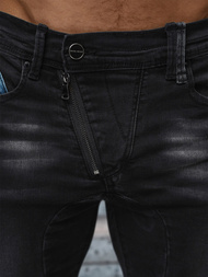 Vaqueros de hombre negras OZONEE NB/MP0025NZ