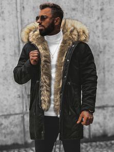 Chaqueta de hombre negra OZONEE O/5578