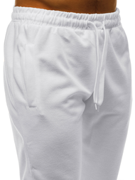 Pantalón de chándal de hombre blancos OZONEE JS/JZ11001