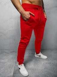Pantalón de chándal de hombre rojo OZONEE JS/XW01Z