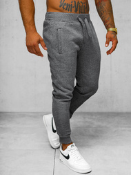 Pantalón de chándal de hombre grafito OZONEE JS/XW01Z